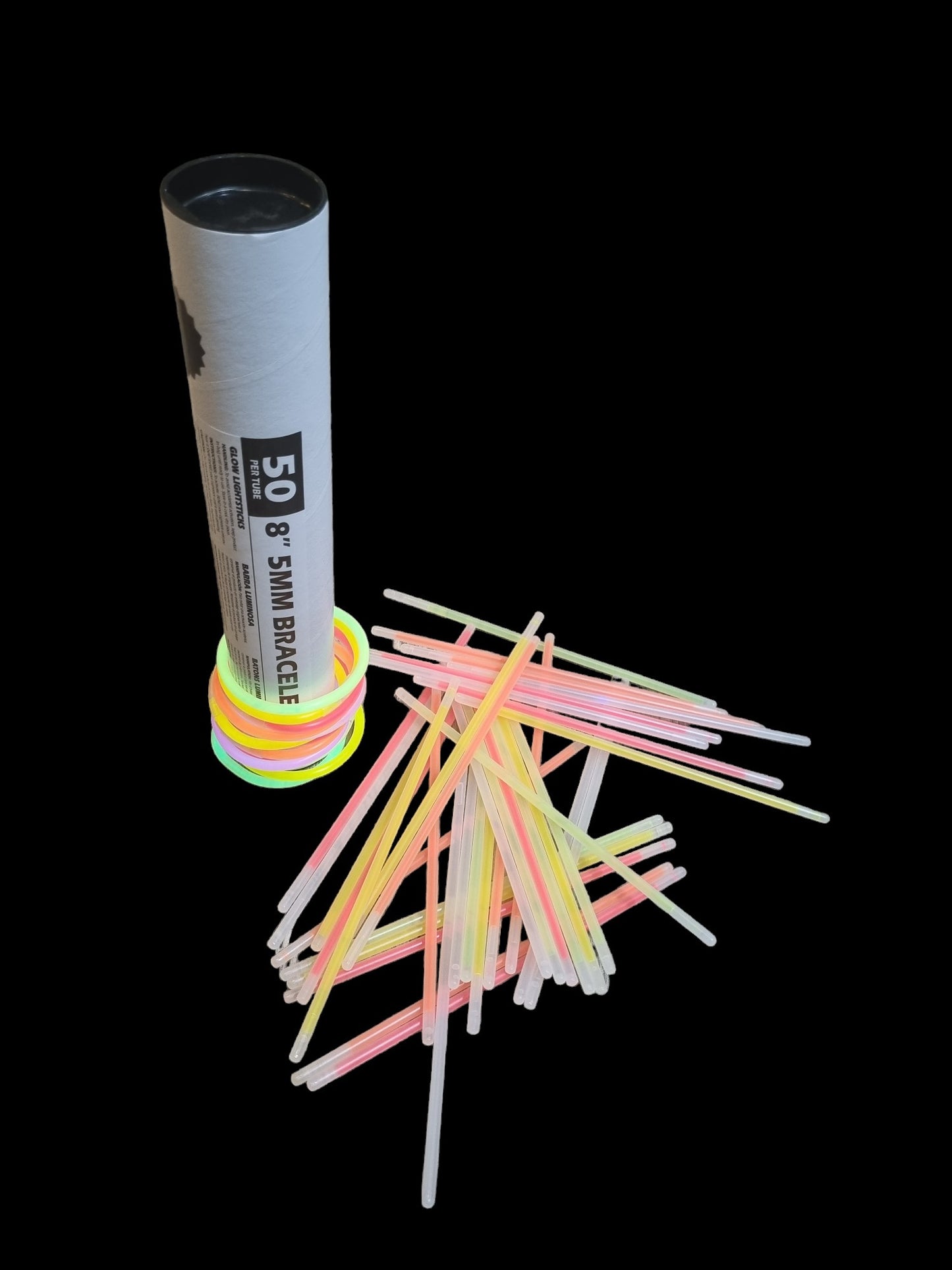 Classic Glow Bracelets (20cm long) - 50pcs