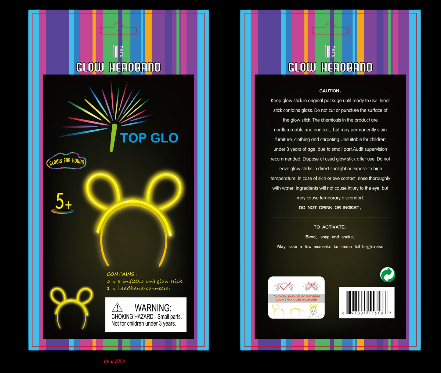 Glow Headband - 1pc