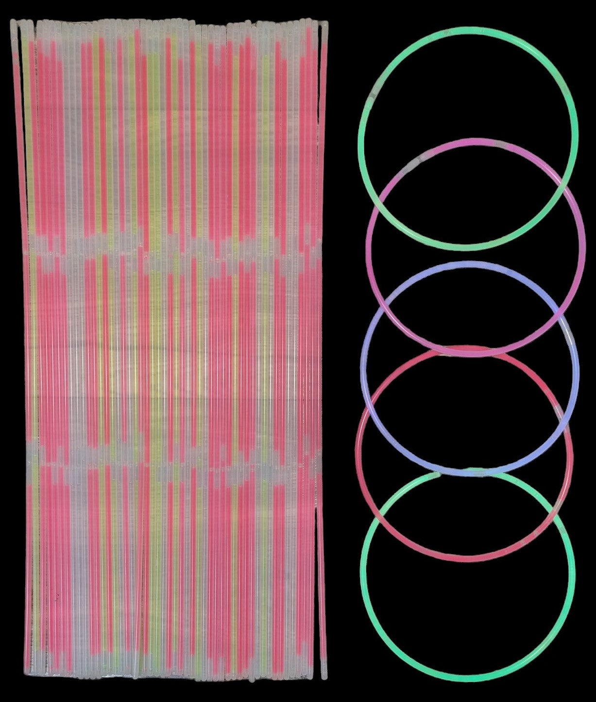 Necklace Glowsticks (55cm long) - 50pcs