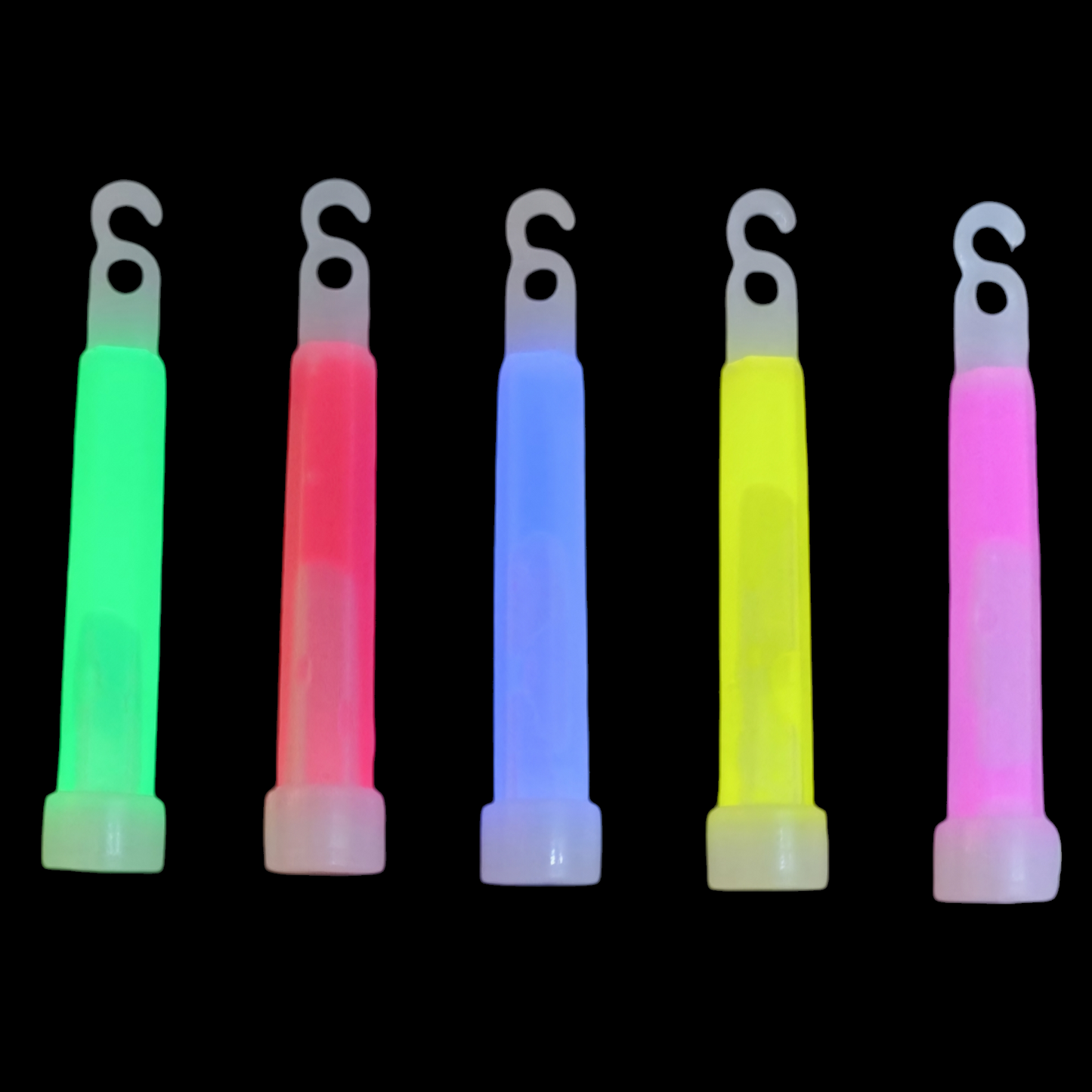 4-Inch (10cm) Compact Glow Sticks - 50pcs