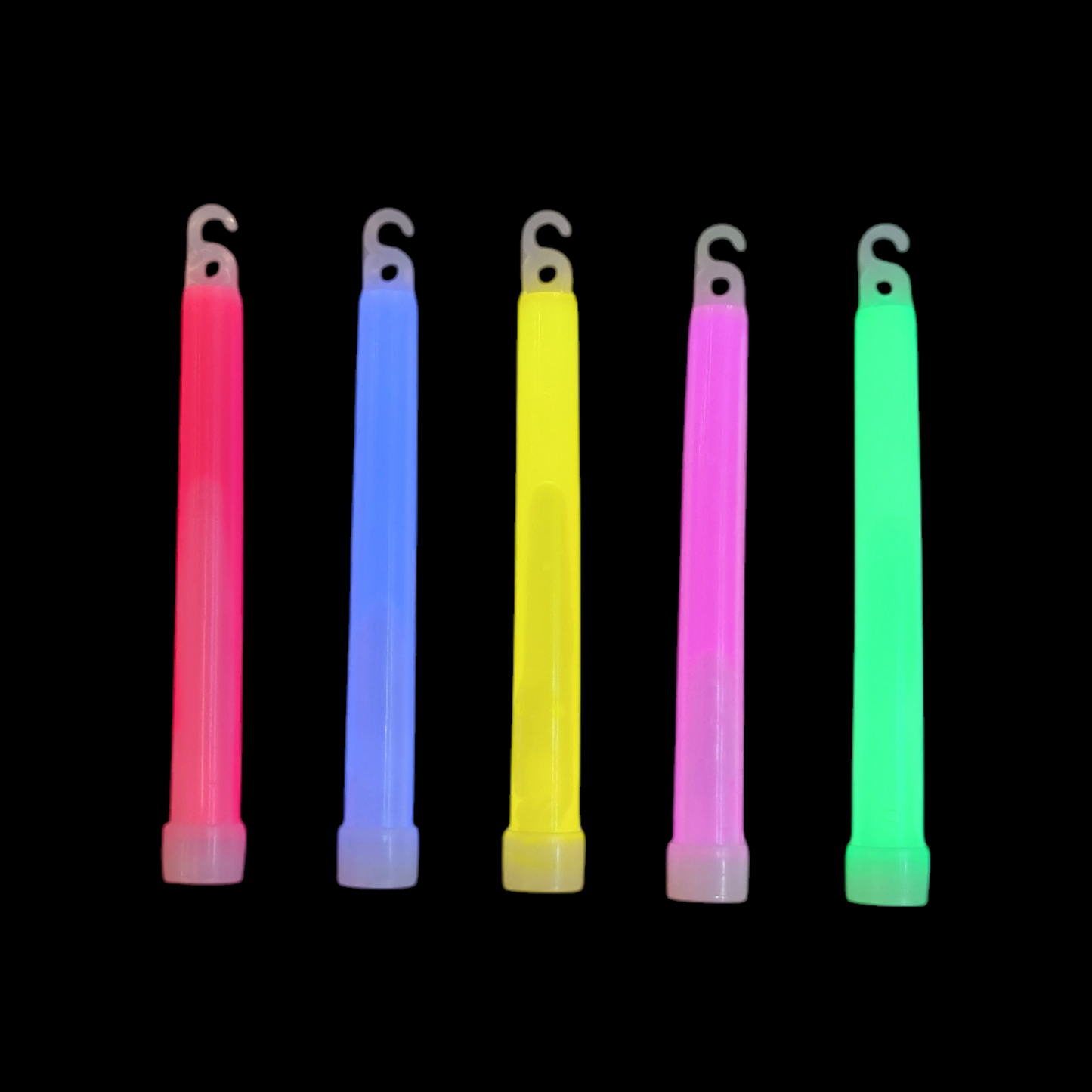 6-Inch (15cm) Classic Glow Sticks - 25pcs