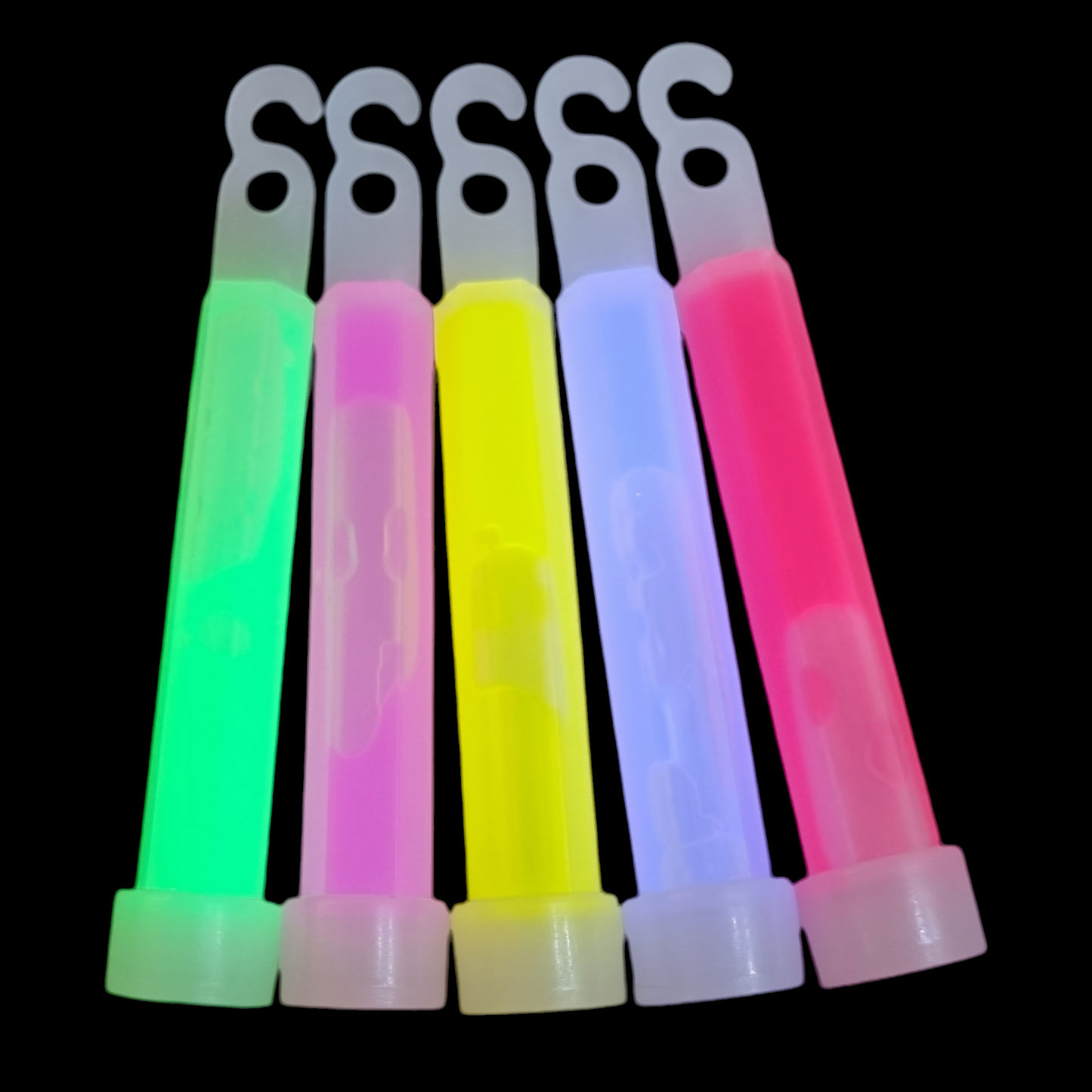 4-Inch (10cm) Compact Glow Sticks - 50pcs