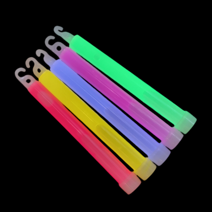 6-Inch (15cm) Classic Glow Sticks - 25pcs