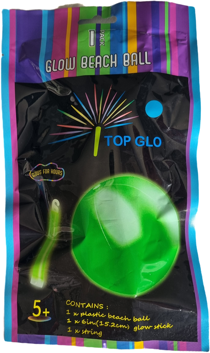 Glow Beach Ball (30cm) - 1pc