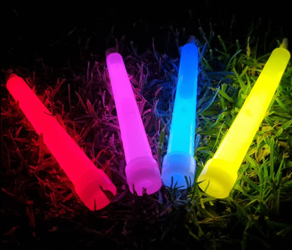 4-Inch (10cm) Compact Glow Sticks - 50pcs