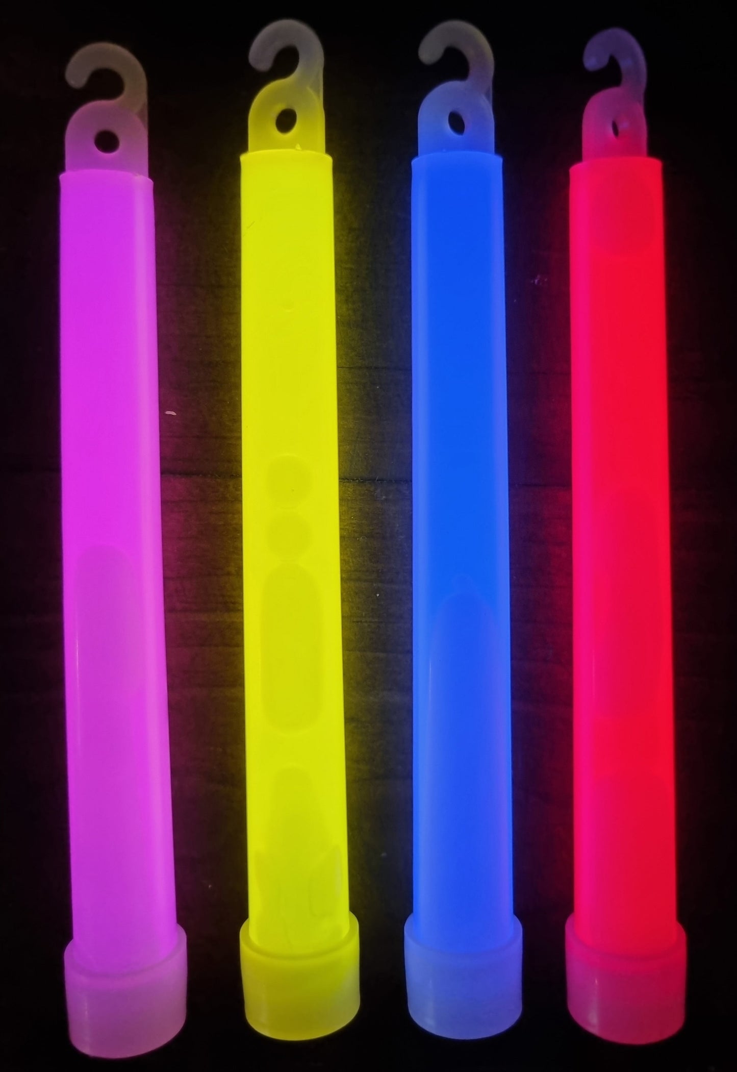 6-Inch (15cm) Classic Glow Sticks - 25pcs