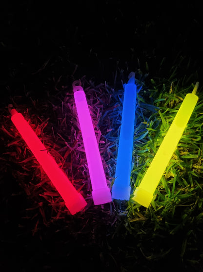 6-Inch (15cm) Classic Glow Sticks - 25pcs