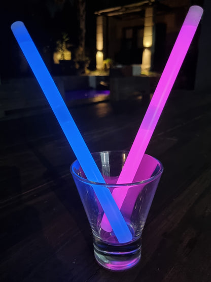 10-Inch (25cm) Concert Glow Sticks - 25pcs