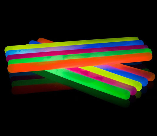 10-Inch Concert Glow Sticks - 25pcs - Glow.co.za